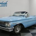 1960 Pontiac Bonneville  45591 Miles Skymist Blue Convertible 389 V8 4 Speed Aut