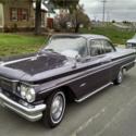1960 Pontiac Bonneville like a bubble top 62,175 Miles Violet restored 389 Autom