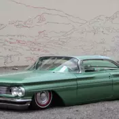 1960 Pontiac Catalina Coupe Green