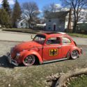 1960 ragtop bug vw Volkswagen classic Beetle