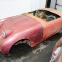 1960 Red Chassis only/No front Suspension!