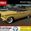 1960 Studebaker Lark VIII Convertible 2DR 5-Passenger 0 Miles Yellow W/Black Top