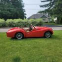 1960 Triumph TR3-A Red Convertible Restored Saddle interior