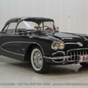 1960 Tuxedo Black Corvette Convertible, Two Tops, 283-230HP, 74k Actual Miles