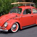 1960 Volkswagen Beetle Super Cool! Extremely Well Restored 0 Red 2dr  Manual