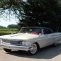 1960 White Pontiac Bonneville Convertible
