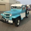 1960 Willys Pickup Pickup Blue 4WD Manual 1 ton