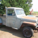1960 ? Willys Pickup with dana axles & 350 chevy motor