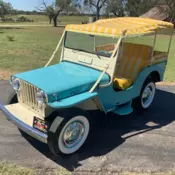 1960 Willys Surrey Gala 13451 Miles Light Blue SUV 134 ci I4 3-Speed