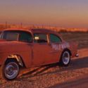 1960&#039;s nostalgic gasser styled 1955 Chevy