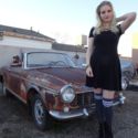 1961 1962 Fiat 1500 Spider Pininfarina design Az car barn find not Osca rare