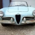 1961 ALFA ROMEO GIULIETTA SPIDER.  BARN FIND.