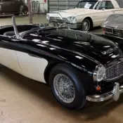 1961 Austin Healey 3000 MK1 BN7 Roadster, Black & Cool Vanilla with 60202 Miles