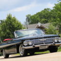 1961 Black Impala 348ci/280hp Tri-Power 4 Speed Convertible PW & Top
