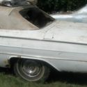 1961  BUICK Invicta Convertible 4667 White on Red - Original Needs Restoration