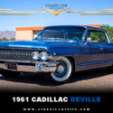 1961 Cadillac 4-Window Sedan DeVille - Amazing Survivor - 36k Org Miles - Rare!!