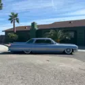 1961 Cadillac DeVille Blue RWD Automatic Flat top