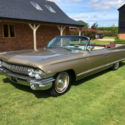 1961 CADILLAC ELDORADO BIARRITZ CONVERTIBLE 2-Door 390 CI IN ASPEN GOLD