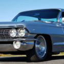 1961 Cadillac Sedan De Ville, 4 Door Hardtop, Blue, Classic Big Fins, MAINE