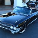 1961 Cadillac Series 62. Gorgoues Black on Black. Power Top. Very Rare.