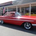 1961 Chevrolet Bel Air &#034;Bubble Top&#034; Roman red 350 700R4 Recent Restoration