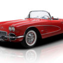 1961 Chevrolet Corvette  2410 Miles Roman Red Convertible 283/270hp V8 4 Speed M