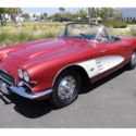 1961 Chevrolet Corvette  49695 Miles Burgundy  283 V8  F.I. 4 Speed Manual