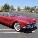 1961 Chevrolet Corvette  61813 Miles Burgundy  283 Automatic
