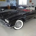 1961 CHEVROLET CORVETTE  7,000 Miles Black Ext. Red Int. 8 cyl Manual Trans