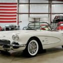 1961 Chevrolet Corvette Convertible 1505 Miles White Convertible 283ci V8 4-Spee