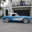 1961 Chevrolet Corvette Convertible, Jewel Blue, matching #&#039;s, 95.5% NCRS,