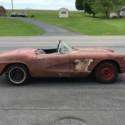 1961 Chevrolet Corvette Convertible #s Matching 230hp Engine Project
