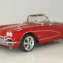 1961 CHEVROLET CORVETTE Convt Resto Mod 0 Red  4 Automatic