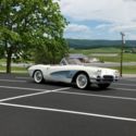 1961 Chevrolet Corvette ErmineWhite/Red*CorrectEngine283/230hp*4-spd*NICE*