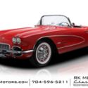 1961 Chevrolet Corvette  Roman Red Convertible 283/270hp V8 4 Speed Manual