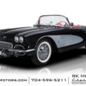 1961 Chevrolet Corvette  Tuxedo Black Convertible 283 V8 2 Speed Automatic