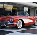 1961 Chevrolet Corvette, Wonderful driver, Red w/White Coves and White Soft Top!