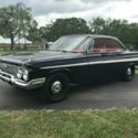 1961 Chevrolet Impala Big Block, 4-Speed, Exceptional 1092 Miles Tuxedo Black Ha