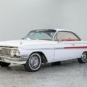 1961 Chevrolet Impala Bubble Top 3416 Miles White Hardtop 348ci 4-Spd Manual