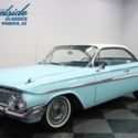 1961 Chevrolet Impala Bubble Top 81367 Miles Seafoam Green Coupe 283 V8 2 Speed