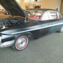 1961 Chevrolet Impala bubble top paint code 900 Tuxedo Black (RARE)