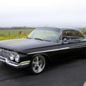 1961 Chevrolet Impala Bubble Top RestoMod 3010 Miles Black Cherry Metallic  502