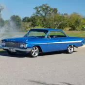 1961 Chevrolet Impala  Bubbletop 348 Big Block, Midnight Blue