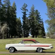 1961 Chevrolet Impala Coupe White