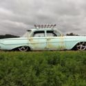 1961 Chevy Impala Biscayne. Rat Rod. Hot Rod. Patina. Bagged. Air Ride