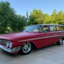 1961 Chevy Parkwood Bel Air Station Wagon * Tune-Port 350 / 700R4 AC!  Bagged