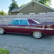 1961 Chrysler Imperial Crown Sedan Red