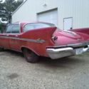 1961 Chrysler Imperial Custom Project  Factory Red Runs! Rust Free Original