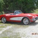 1961 Corvette 270 hp w/ 2x4&#039;s