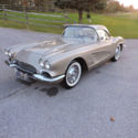 1961 Corvette 283-270 4 speed Dual Quad all #&#039;s match, both tops beautiful car!